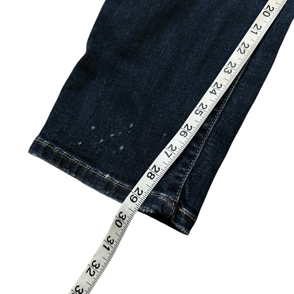 Judy Blue Dark Blue Distressed Boyfriend Jeans, size 31 - Picture 5 of 5